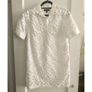 Banana Republic embroidered dress